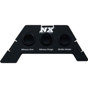 Polaris RZR Switch Panel - Nitrous Express - Aluminum, Anodized - Black - `15-`27 Polaris RZR Switch Panel - Nitrous Express - Aluminum, Anodized - Black - `15-`27